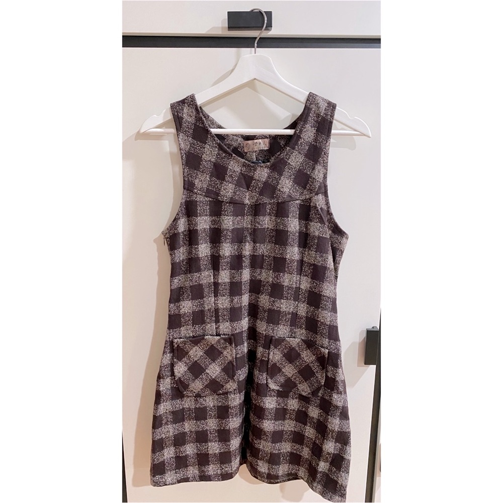 Vintage Plaid Dress
